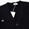 Celine twist knot cardigan sweater