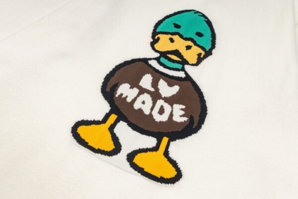 louis vuitton Duck alphabet knitted long-sleeved wool