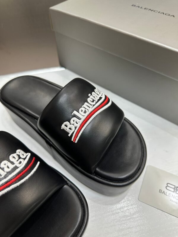 balenciaga couple platform slippers