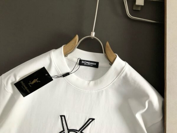 Saint Laurent T-shirt with 1:1 embroidery