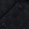 Gucci 1:1 SET black Monoprint short-sleeved shirt and shorts set