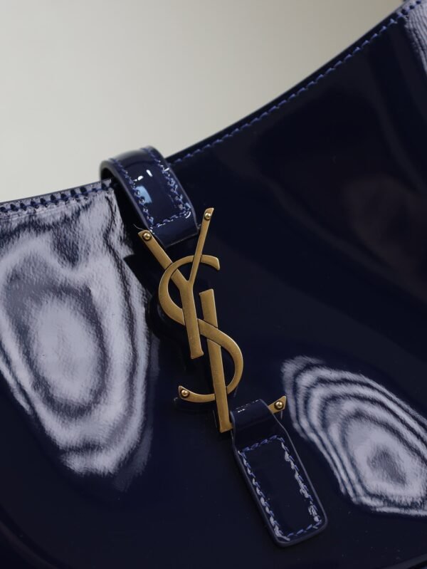 YSL underarm bag blue 25X14X6cm