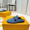 Louis Vuitton original calf leather 1:1 slippers