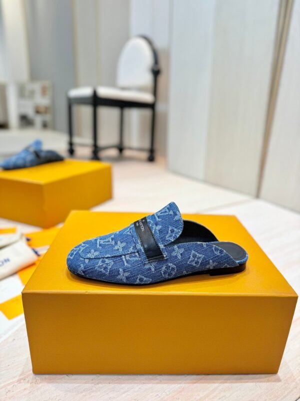 Louis Vuitton original calf leather 1:1 slippers