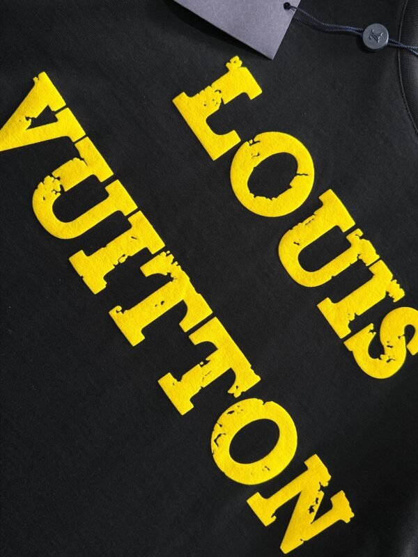 Louis Vuitton original 1:1 T-shirt black and white