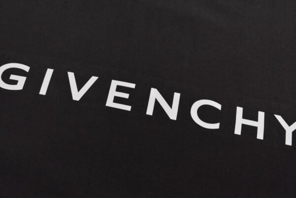 Givenchy reflective letter short-sleeved T-shirt