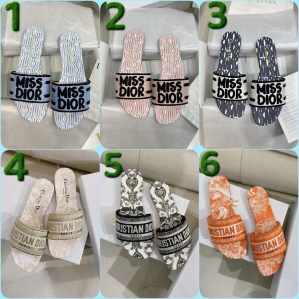 MissDior25 years early spring and summer latest slippers 34-42