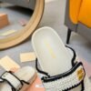 miumiu woolen knitted slippers