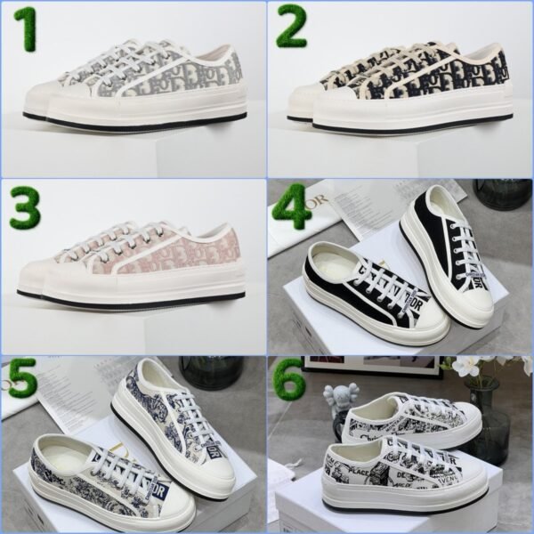 DIOR Walk’n’Dior platform sneakers Thickness: 4.5 cm