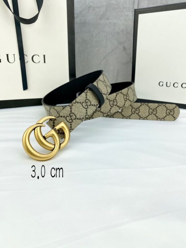 GUCCI belt double-sided high-end version width 3cm