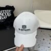 Original Balenciaga baseball cap black and white