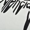 Balenciaga 1:1 melted letter print short-sleeved shirt 230g