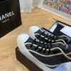 Chanel original new canvas boots
