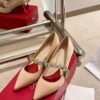 Roger vivier bouquet of flower diamonds kitten shoes