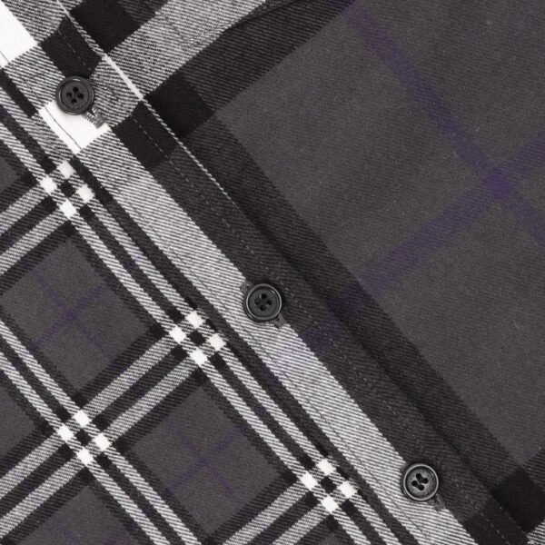 burberry double-brushed striped pair check classic shirt