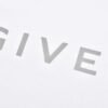 Givenchy reflective letter short-sleeved T-shirt