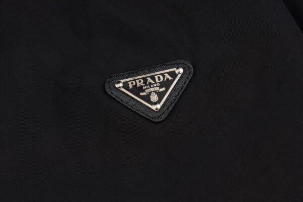 Prada double-sided fleece jacket