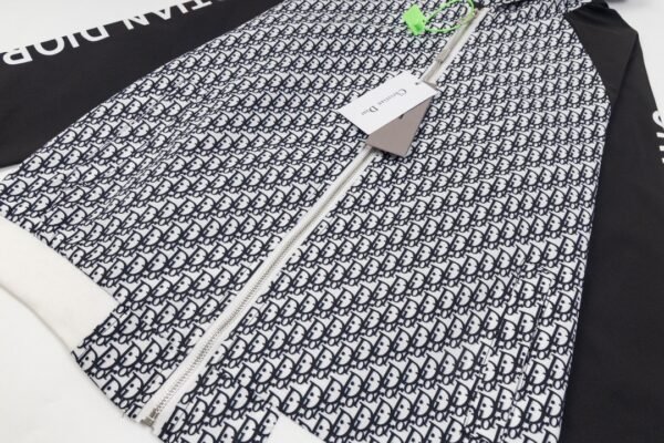 Dior full printing jacket Fashion nylon sweater