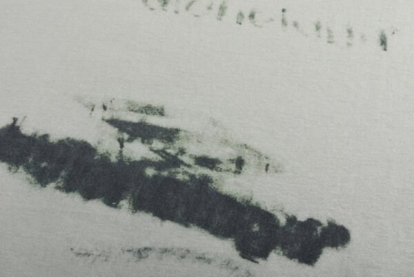 Balenciaga green graffiti 3M aged short sleeves