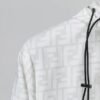 FENDI hoodie white hooded coat