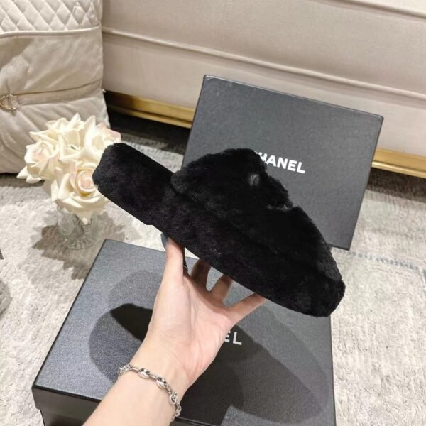 Chane Wool slippers pure fur all lamb wool