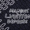Louis Vuitton white and blue checkered knitted shorts