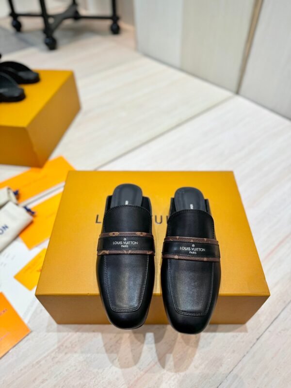 Louis Vuitton original calf leather 1:1 slippers
