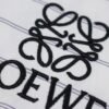 4-2-13.jpg loewe new embroidered logo smudged gray striped embroidered shirt