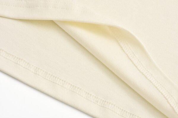 Dior cursive flocking print short sleeve (off-white)
