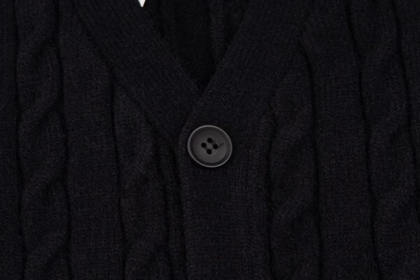 Celine twist knot cardigan sweater
