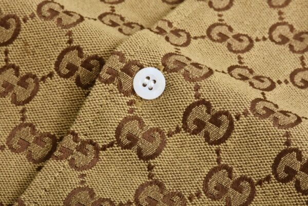 Gucci 1:1 SET Monoprint short-sleeved shirt and shorts set