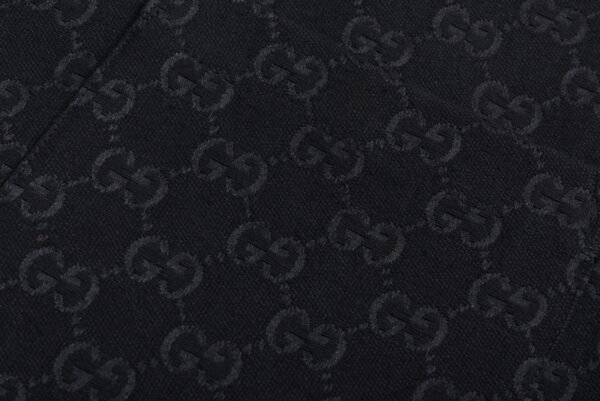 Gucci 1:1 SET black Monoprint short-sleeved shirt and shorts set