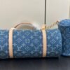 Louis Vuitton papillon denim bleu handbag