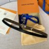 Louis Vuitton s-lock series original imported calf leather 20mm