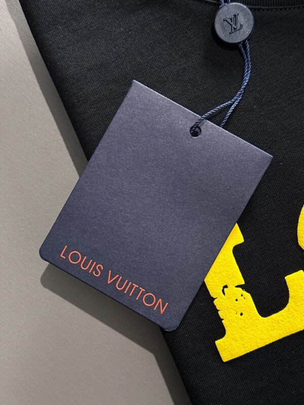Louis Vuitton original 1:1 T-shirt black and white