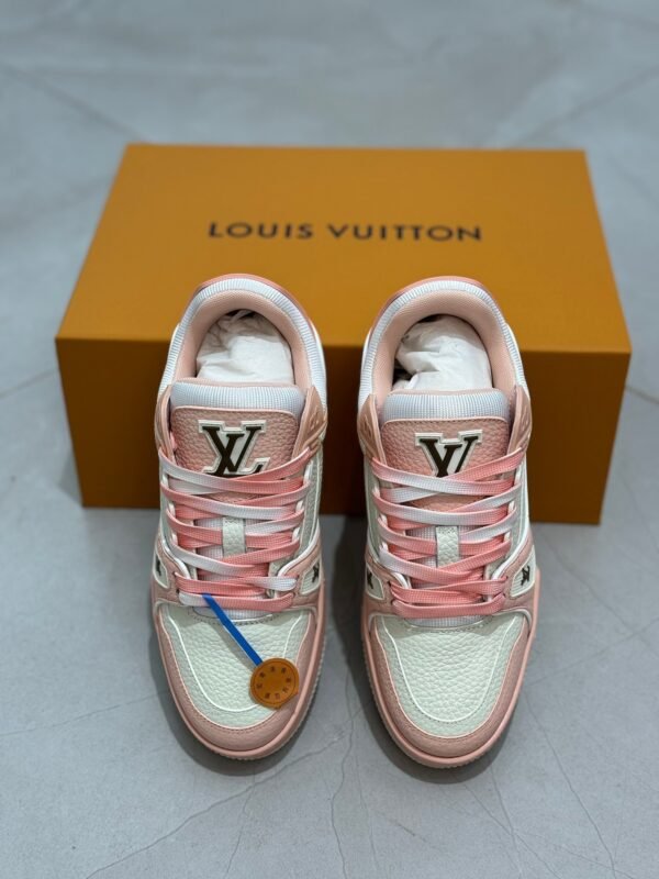 Louis Vuitton original trainer pink leather