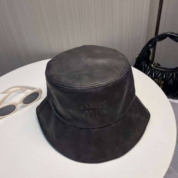 miumiu autumn winter new original single bucket hat