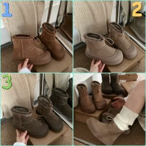 4548484.jpg UGG Fall/Winter New Arrival Platform Drawstring Bread Boots