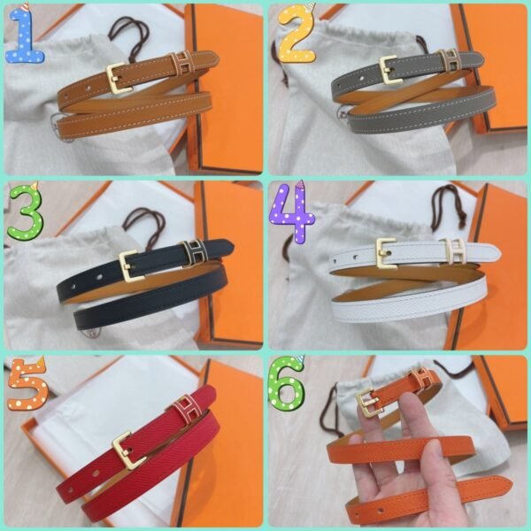 Hermès women’s pin buckle belt width 1.5cm premium version