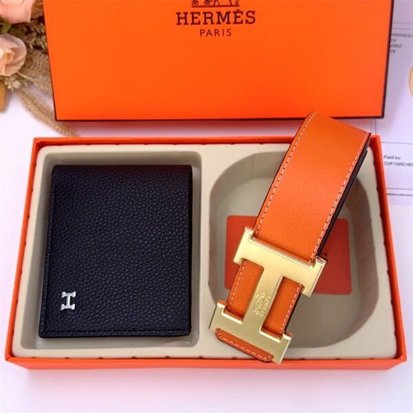 Hermes wallet gift box set