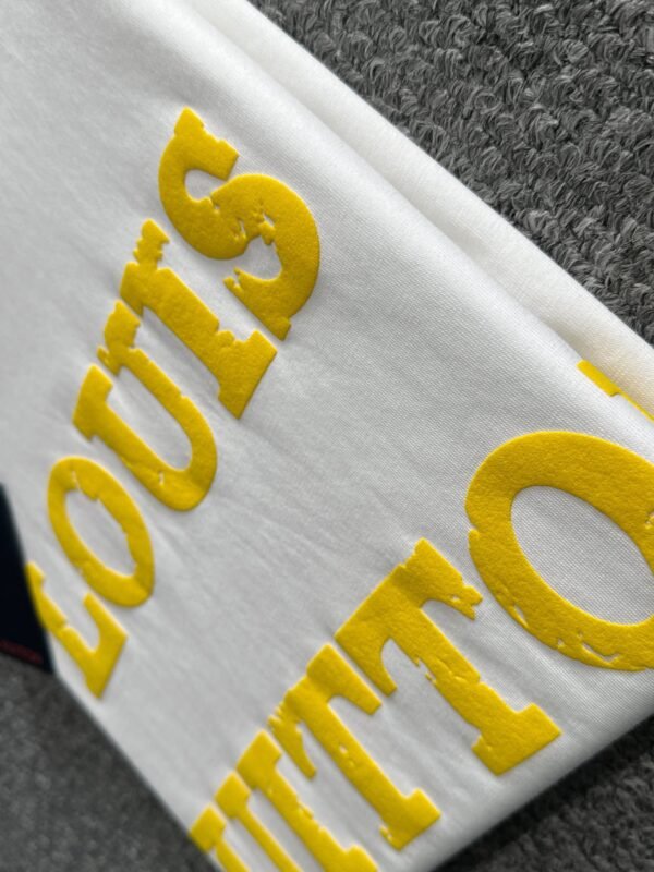 Louis Vuitton original 1:1 T-shirt black and white