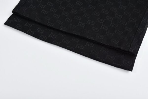 Gucci 1:1 SET black Monoprint short-sleeved shirt and shorts set