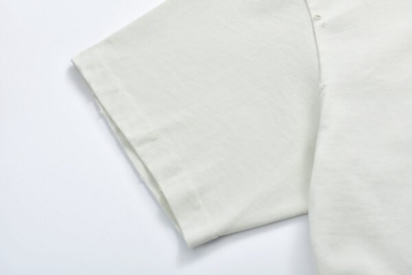 Balenciaga 1:1 melted letter print short-sleeved shirt 230g