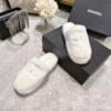 Chane Wool slippers pure fur all lamb wool