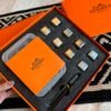 Hermes metal ice cubes