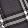 burberry double-brushed striped pair check classic shirt
