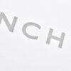 Givenchy reflective letter short-sleeved T-shirt
