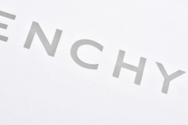 Givenchy reflective letter short-sleeved T-shirt