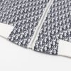 Dior full printing jacket Fashion nylon sweater