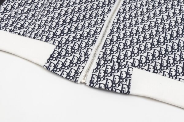 Dior full printing jacket Fashion nylon sweater